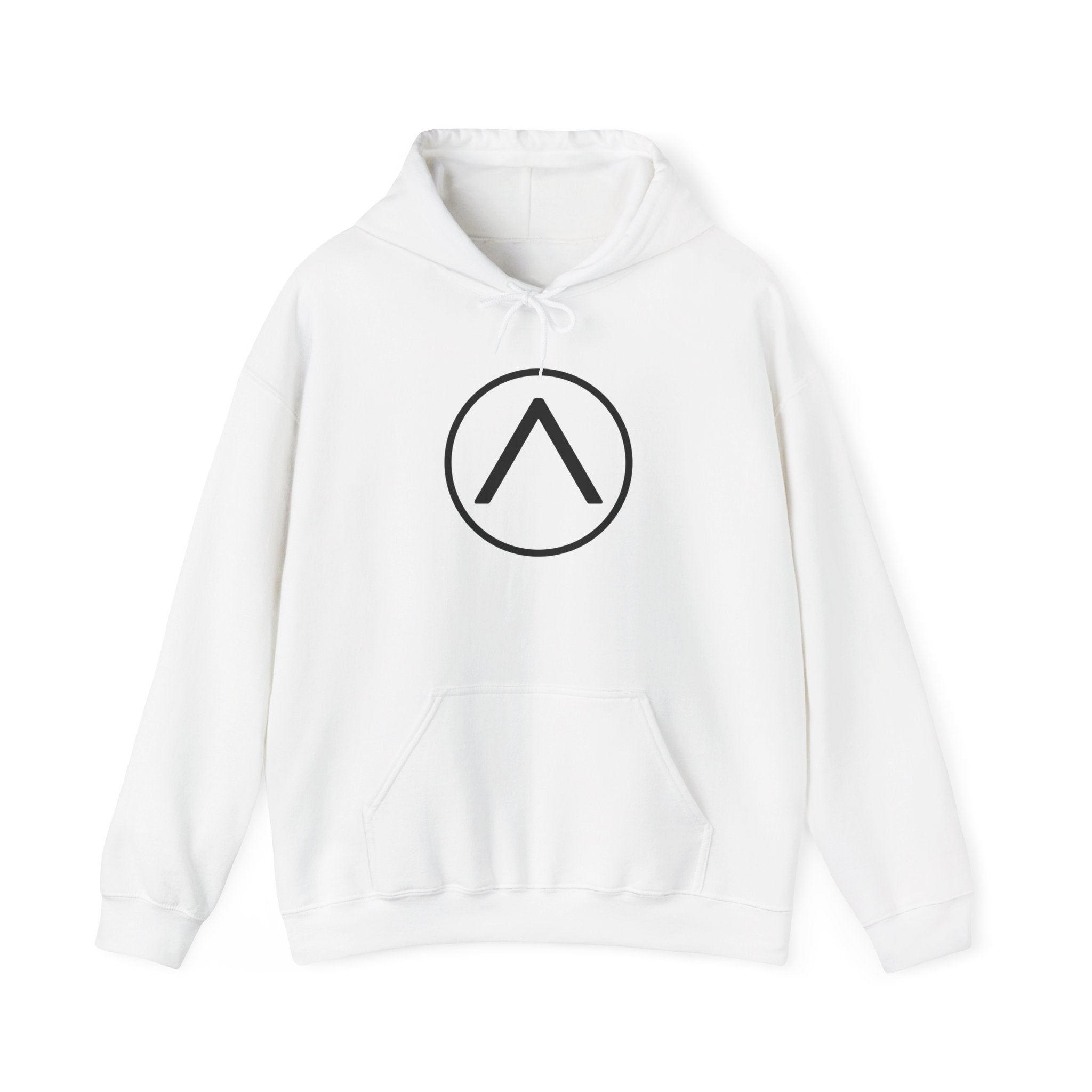Unisex Alastary White Hooded